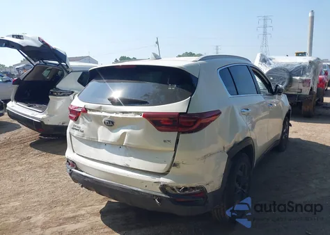 2020 Kia Sportage Ex from USA, damaged, VIN KNDPN3AC0L7789871
